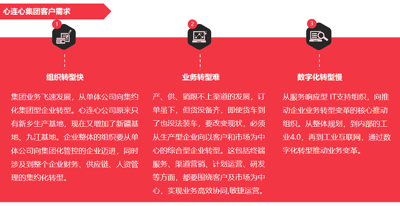 心连心集团客户需求
