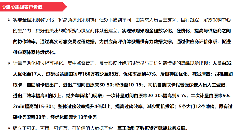 心连心集团客户价值