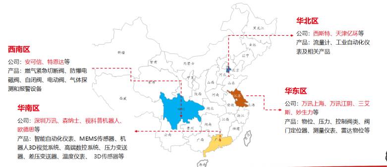 全国业务分布 全国业务分布